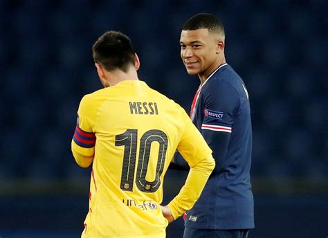 lionel messi kylian mbappe relationship facts